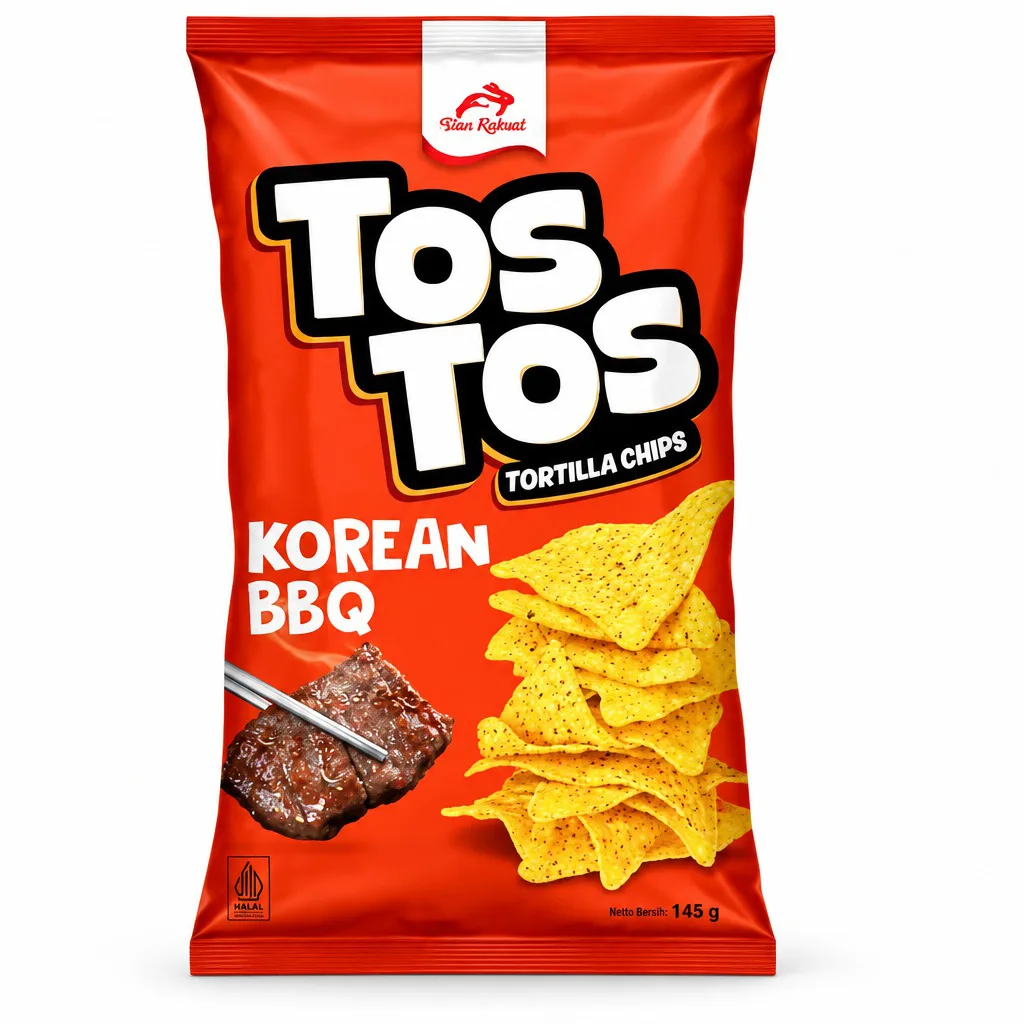 TOS TOS Korean BBQ Tortilla Chips 145g