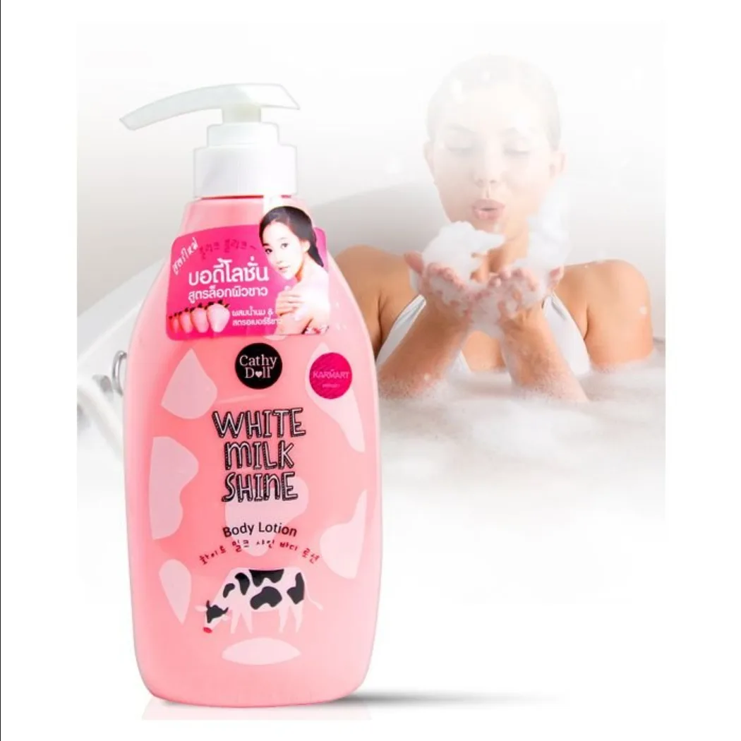 Cathy Doll White Milk Shine Body Lotion 450ml