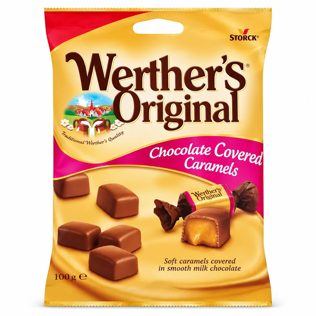 Werther's Original Chocolate Covered In Milk 100g