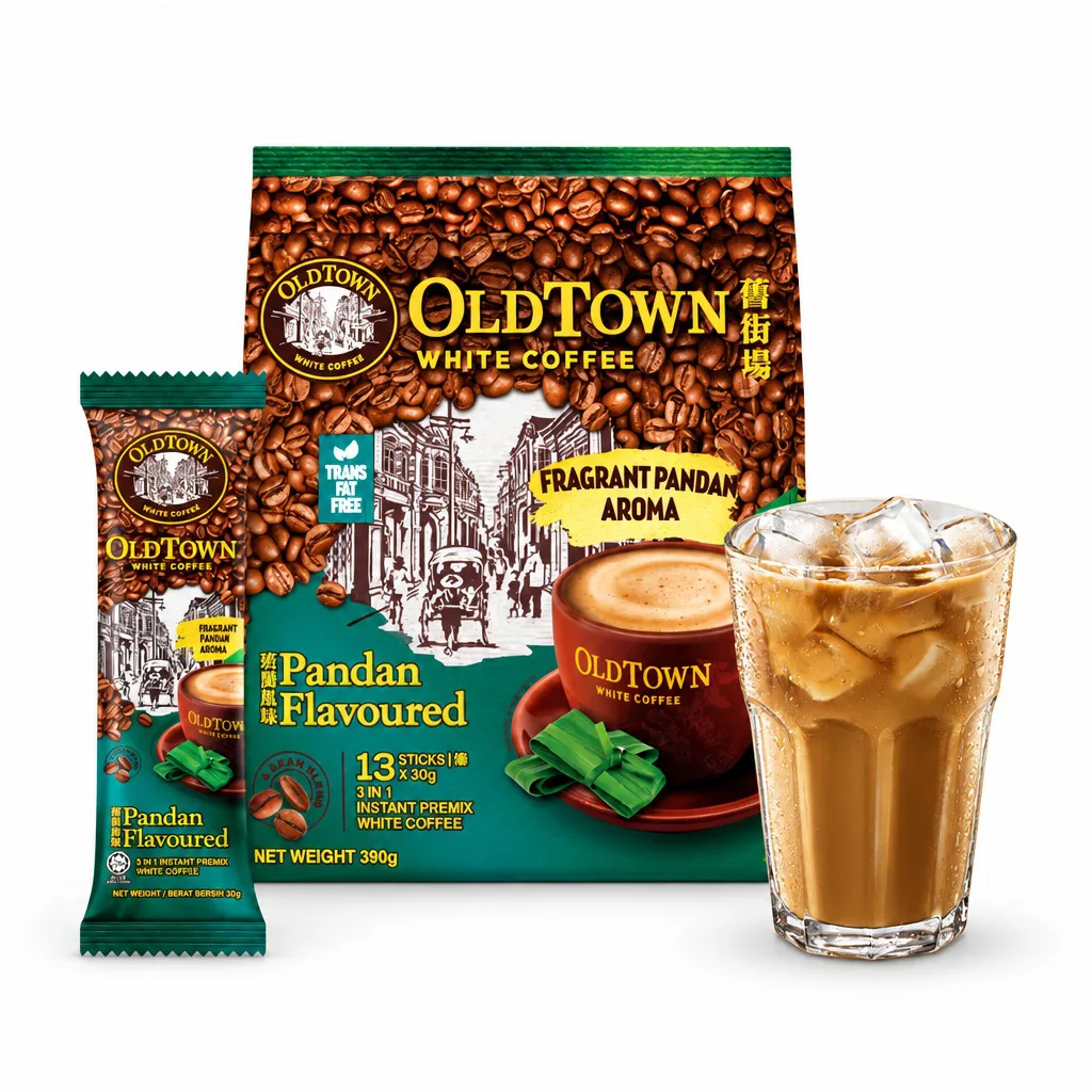 Old Town White Coffee Pandan Flavoured 390g