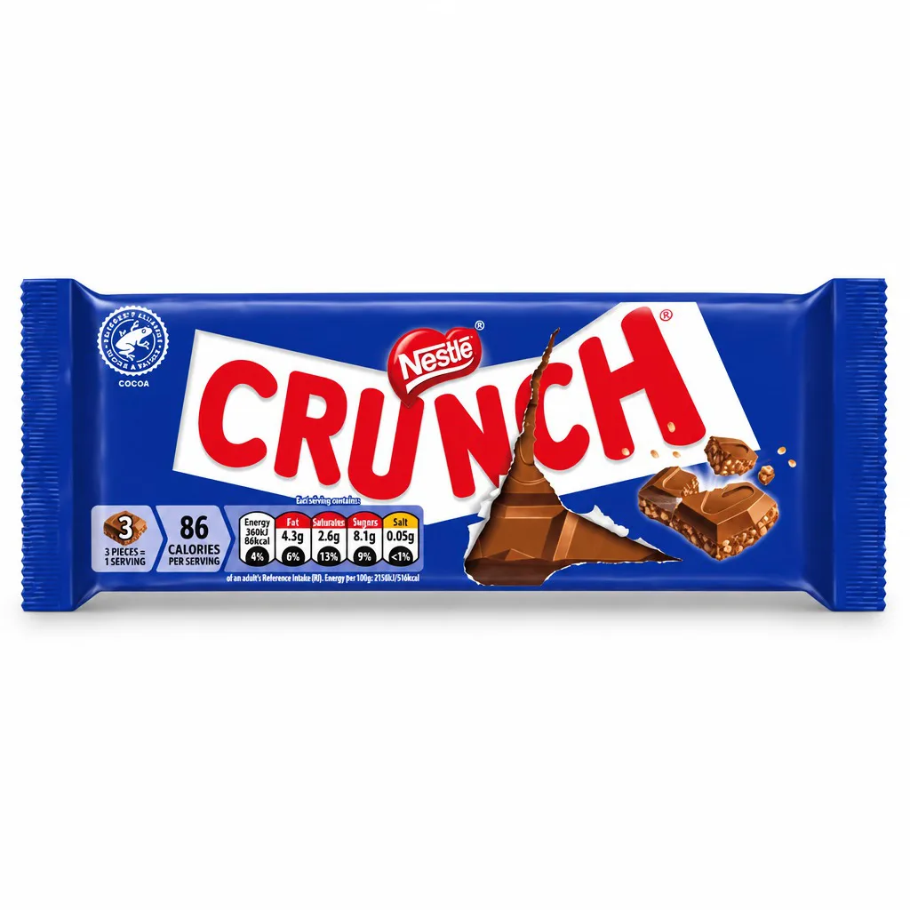 Nestle Crunch Chocolate Bar