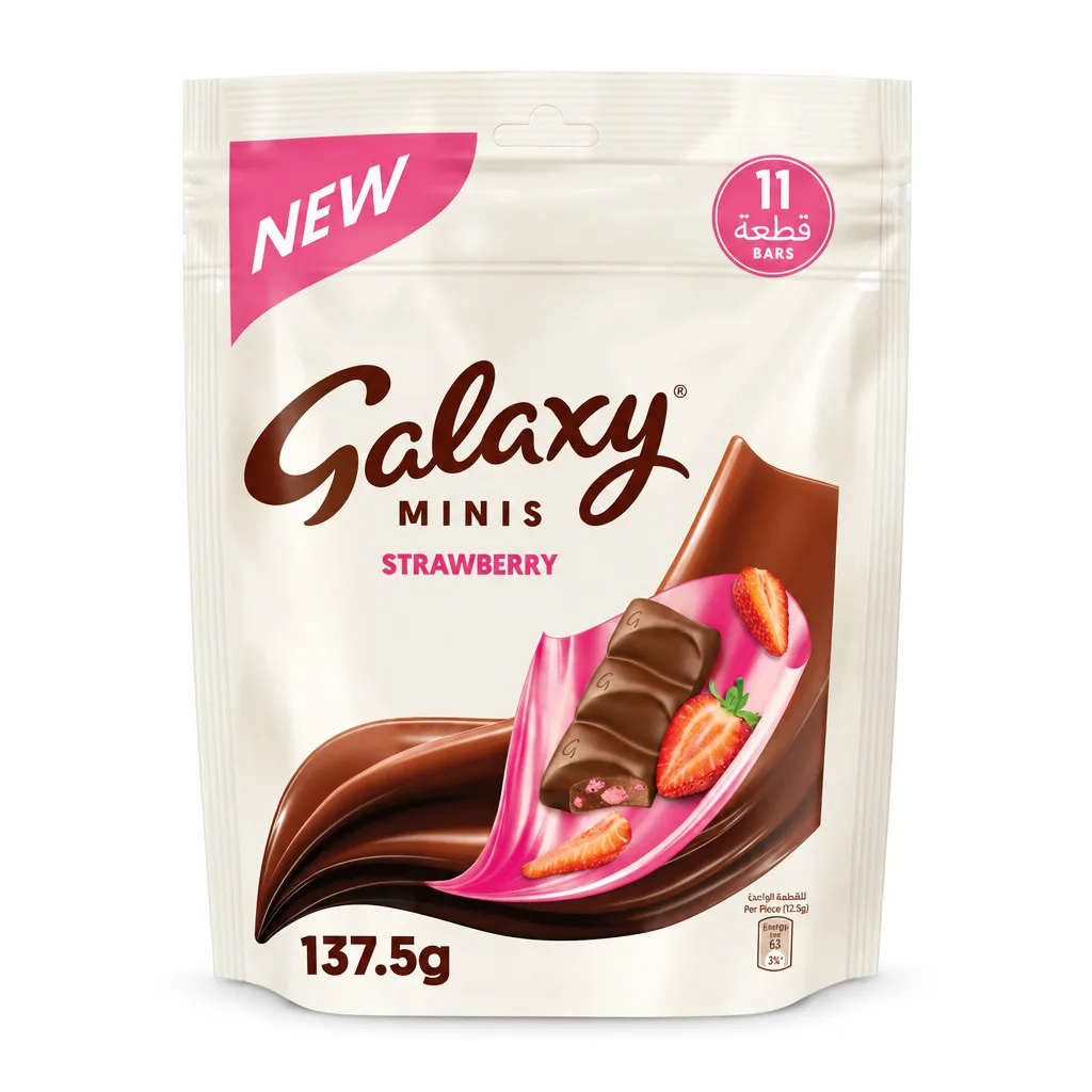 Galaxy Minis Strawberry Chocolate 137g