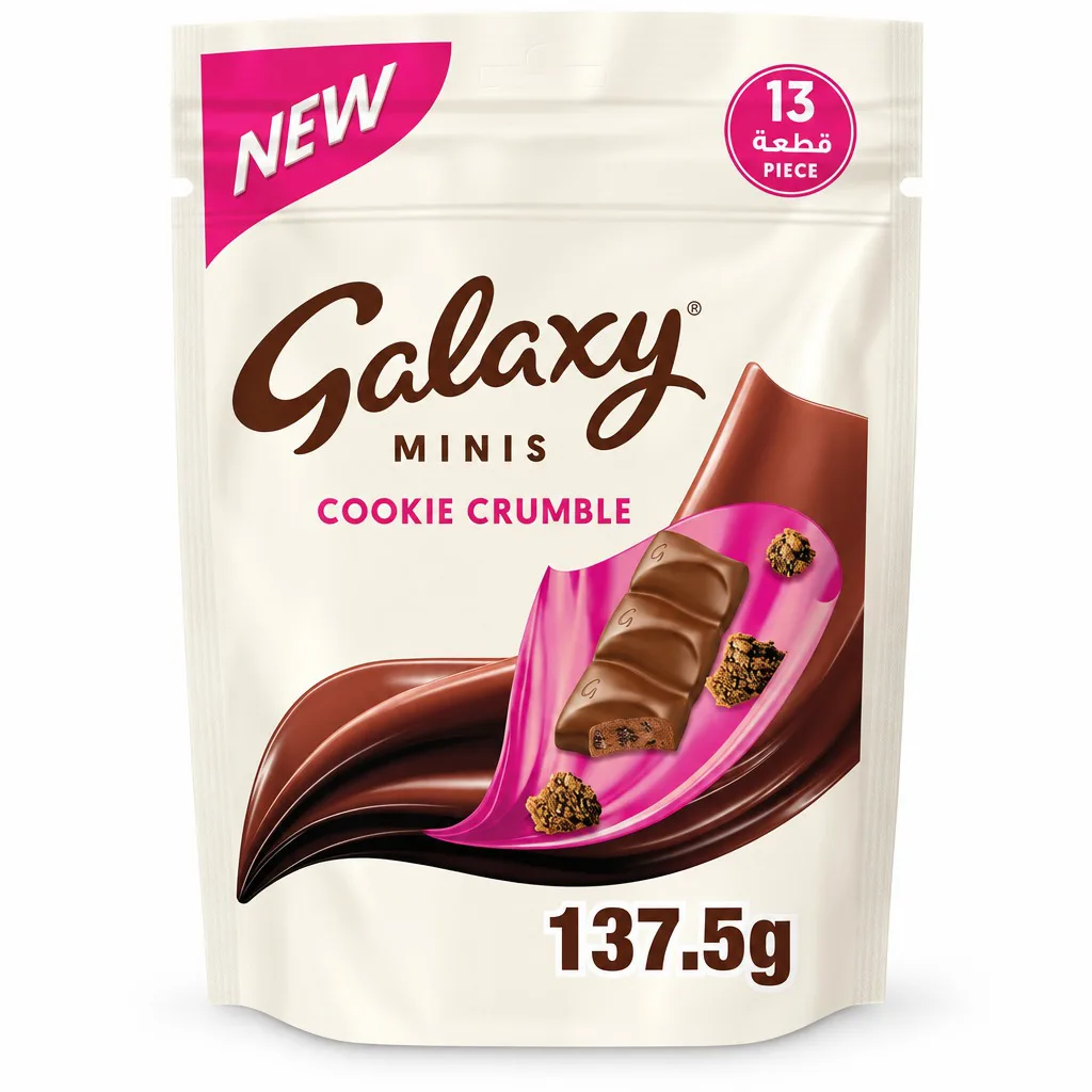 Galaxy Minis Cookie Crumble 137g