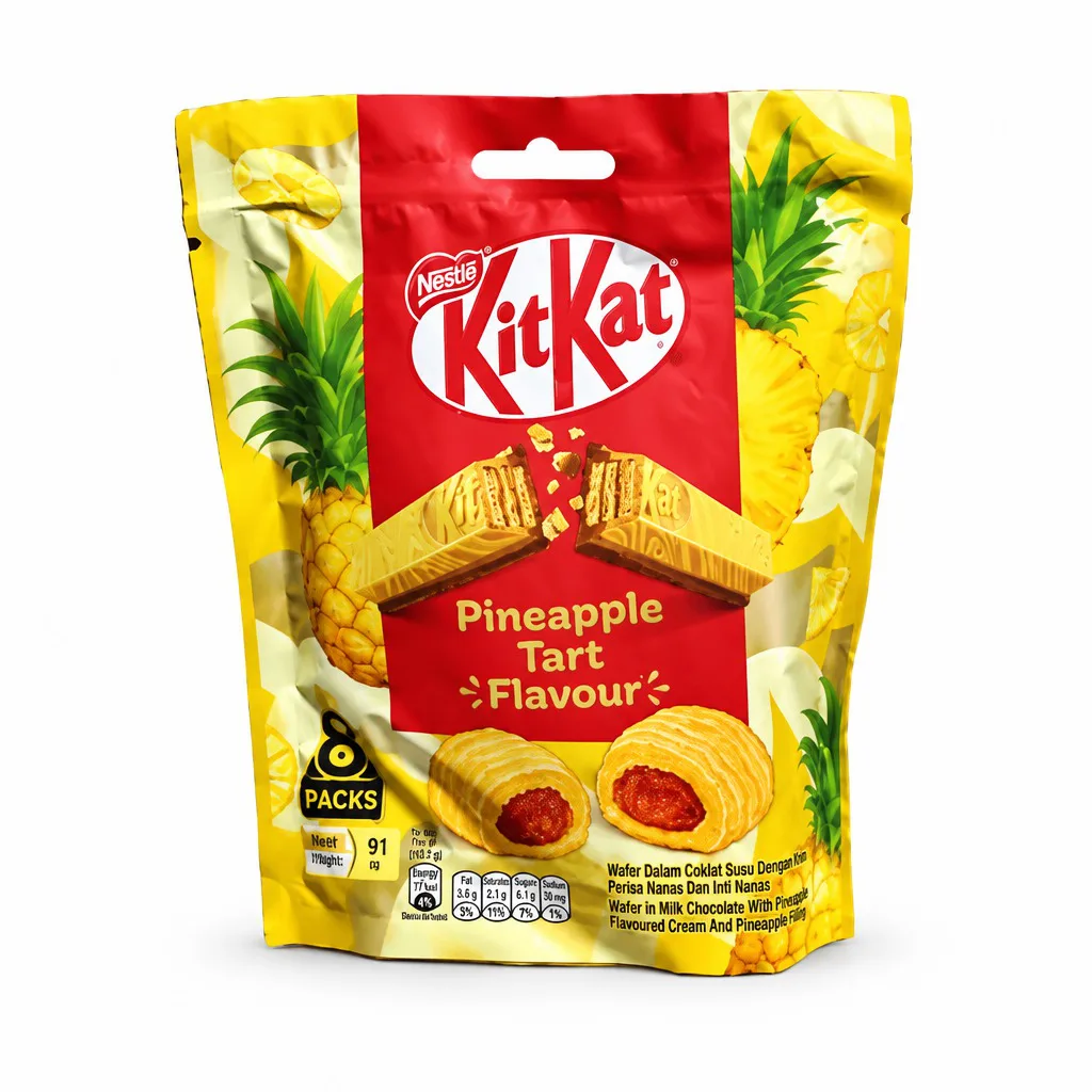 Kitkat Pineapple Tart Flavor Gift Box