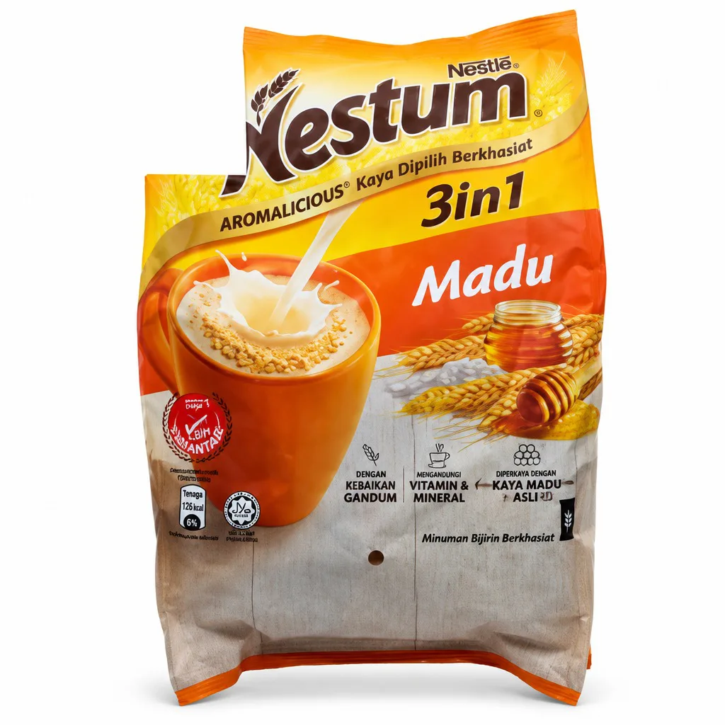 Nestle Nestum 3in1 Honey Cereal Drink 14 Sachets x 28g