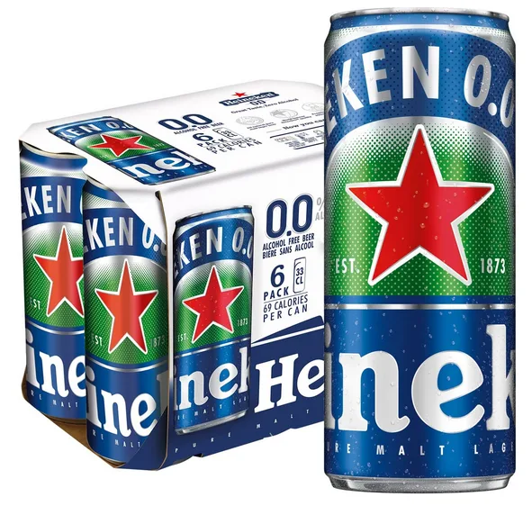 Heineken Non Alcoholic Beer Can