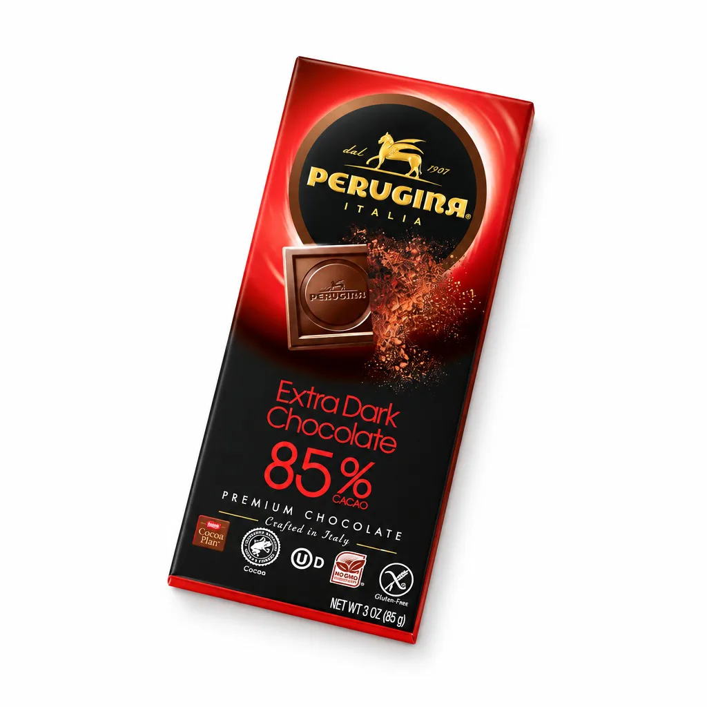 Perugina Extra Dark Chocolate 85% Cacao