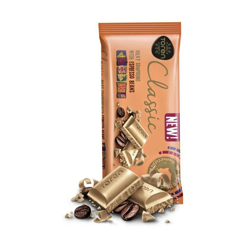 Toren Classic Milky Compound with Espresso Beans