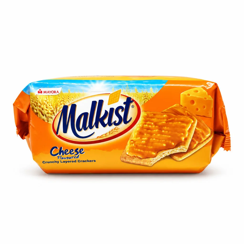 Malkist Cheese Crunchy Layered Crackers