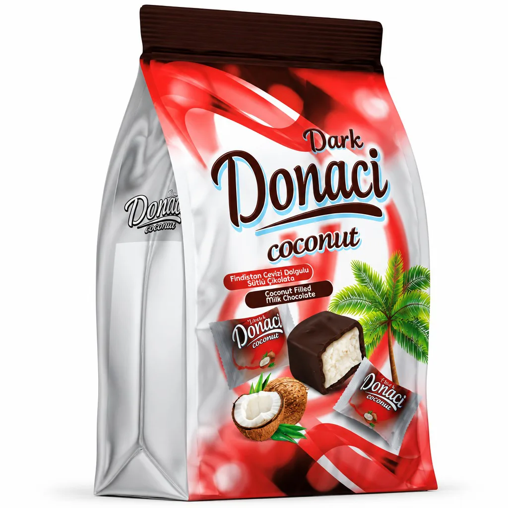 Dark Donaci Coconut Filled Milk Chocolate