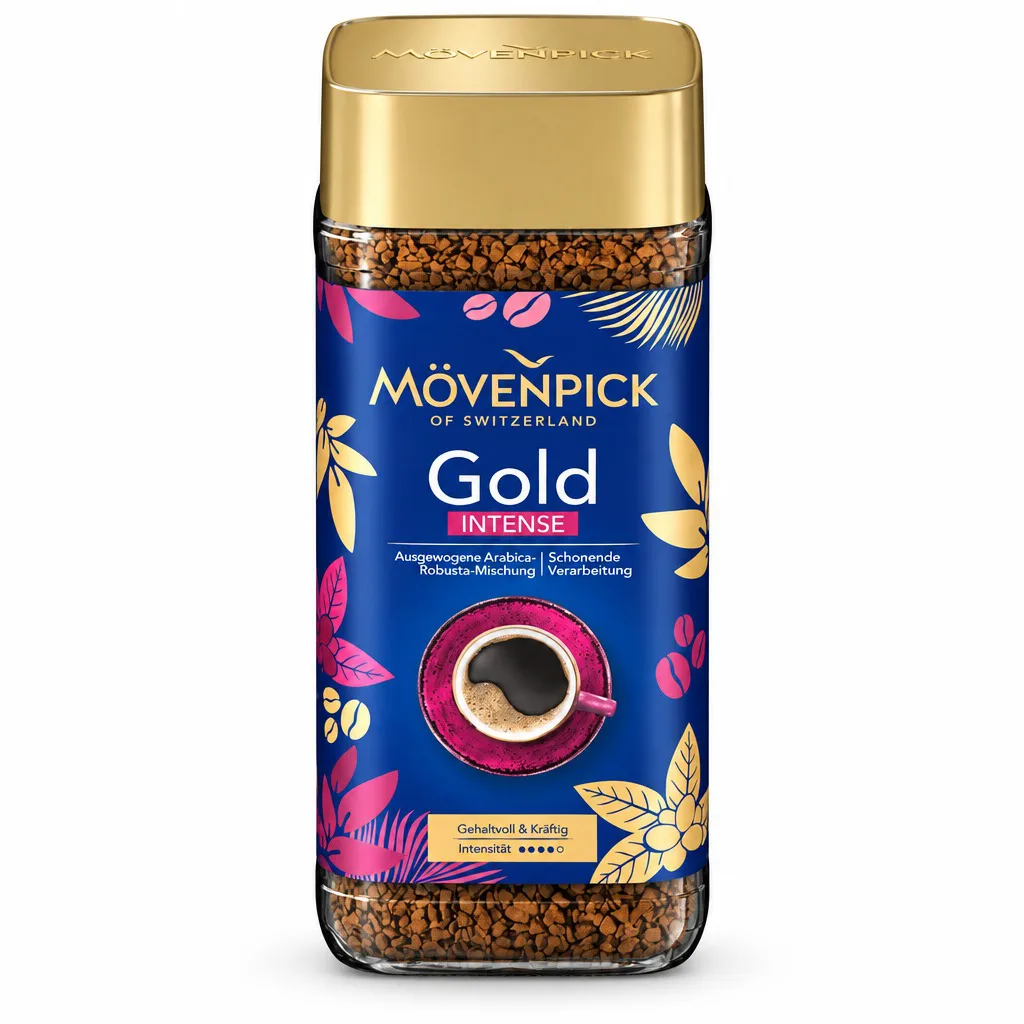 MOVENPICK Gold Intense Instant Coffee 100g