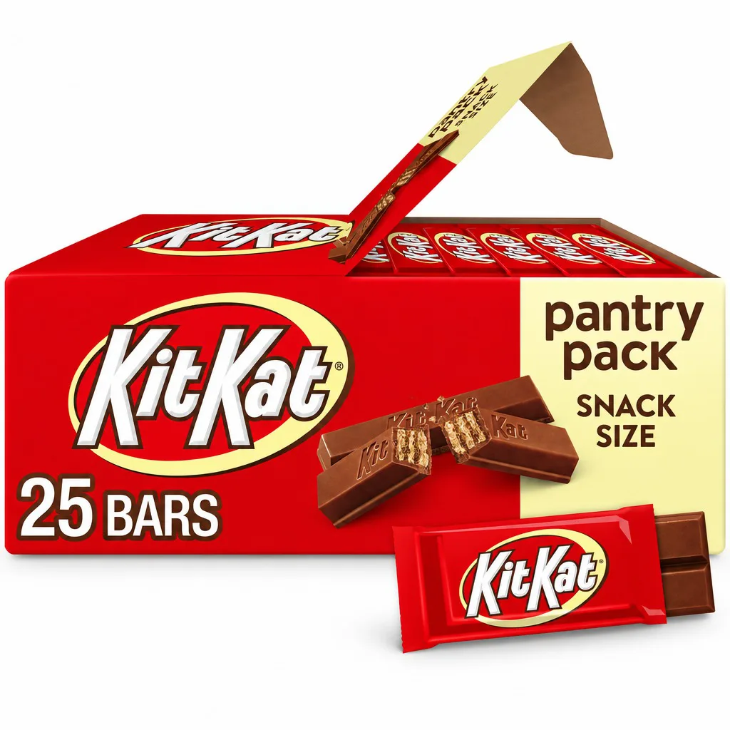 KitKat Milk Chocolate Snack Size 25 Pack