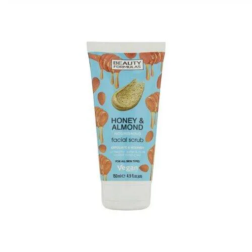 Beauty Formulas Nourishing Honey & Almond Facial Scrub