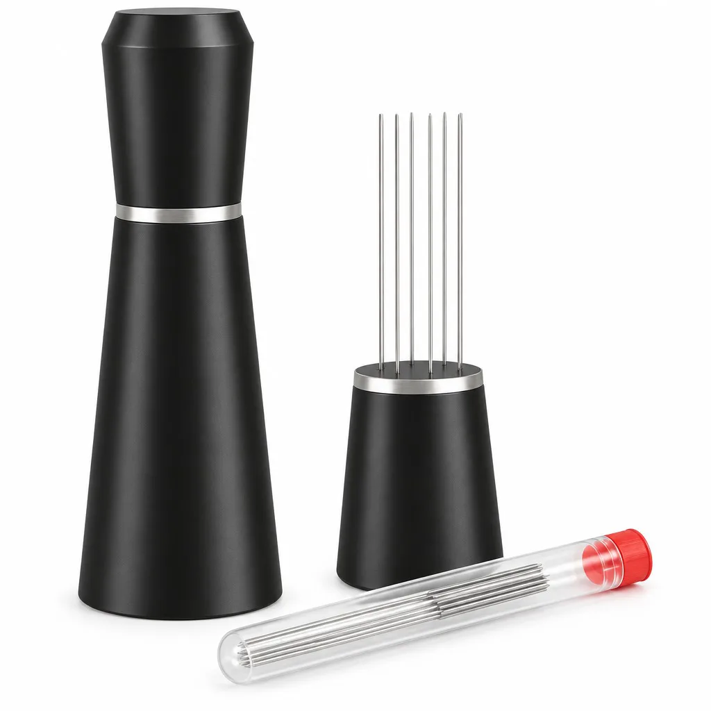 Espresso Coffee Stirrer 8 Pin Black Color