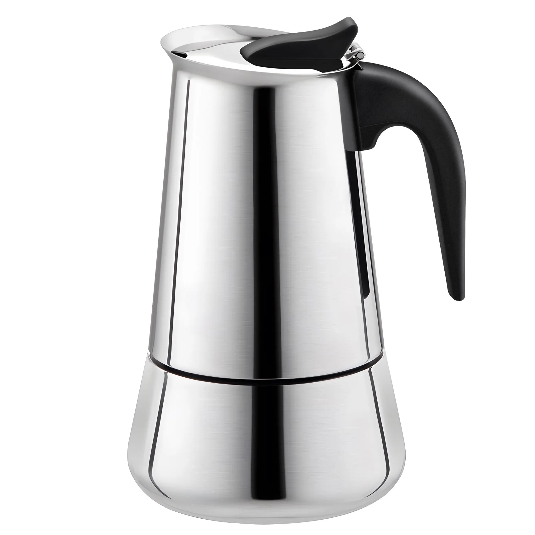 Stainless Steel Moka Pot Coffee Maker 100ml