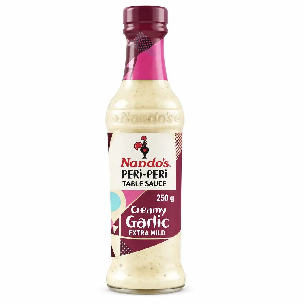 Nando's Peri-Peri Sauce Creamy Garlic Extra Mild 250g