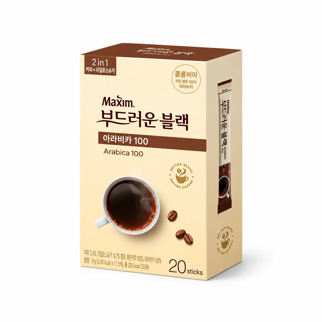 Maxim Arabica 100 Coffee Mix 12gx20 Sticks