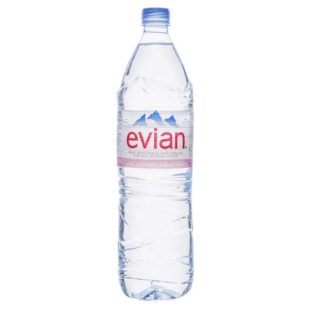 Evian Natural Mineral Water 12 x 1.5L Case