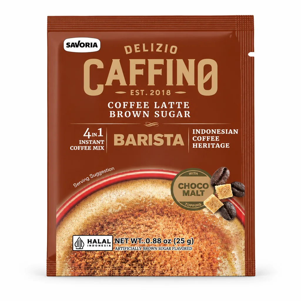 Delizio Caffino Coffee Latte Brown Sugar