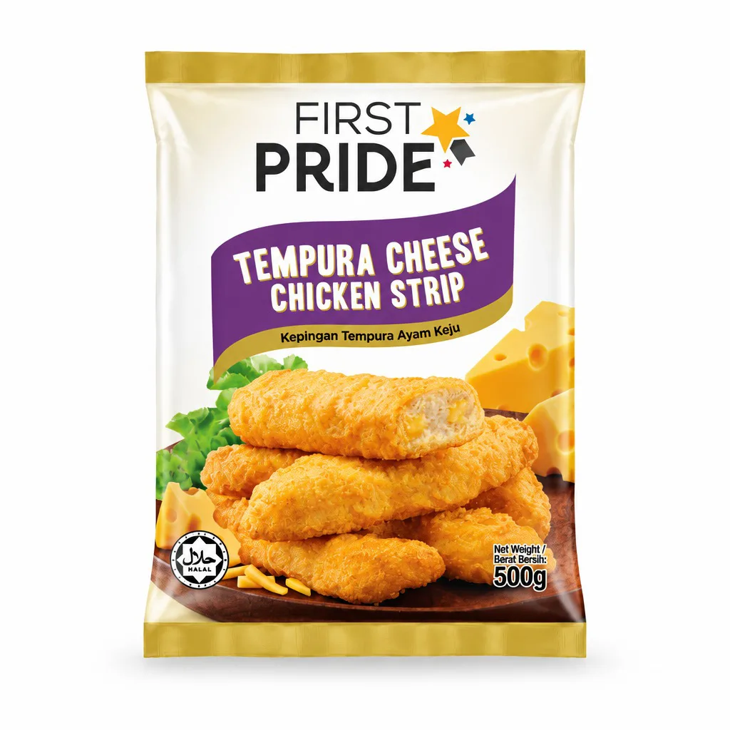 First Pride Tempura Chicken Cheese Strip 500gm