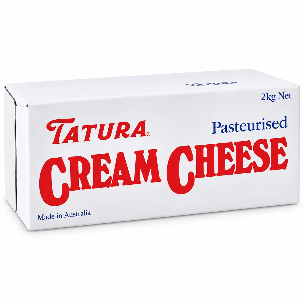 Tatura Pasteurised Neufchatel Cream Cheese 2kg
