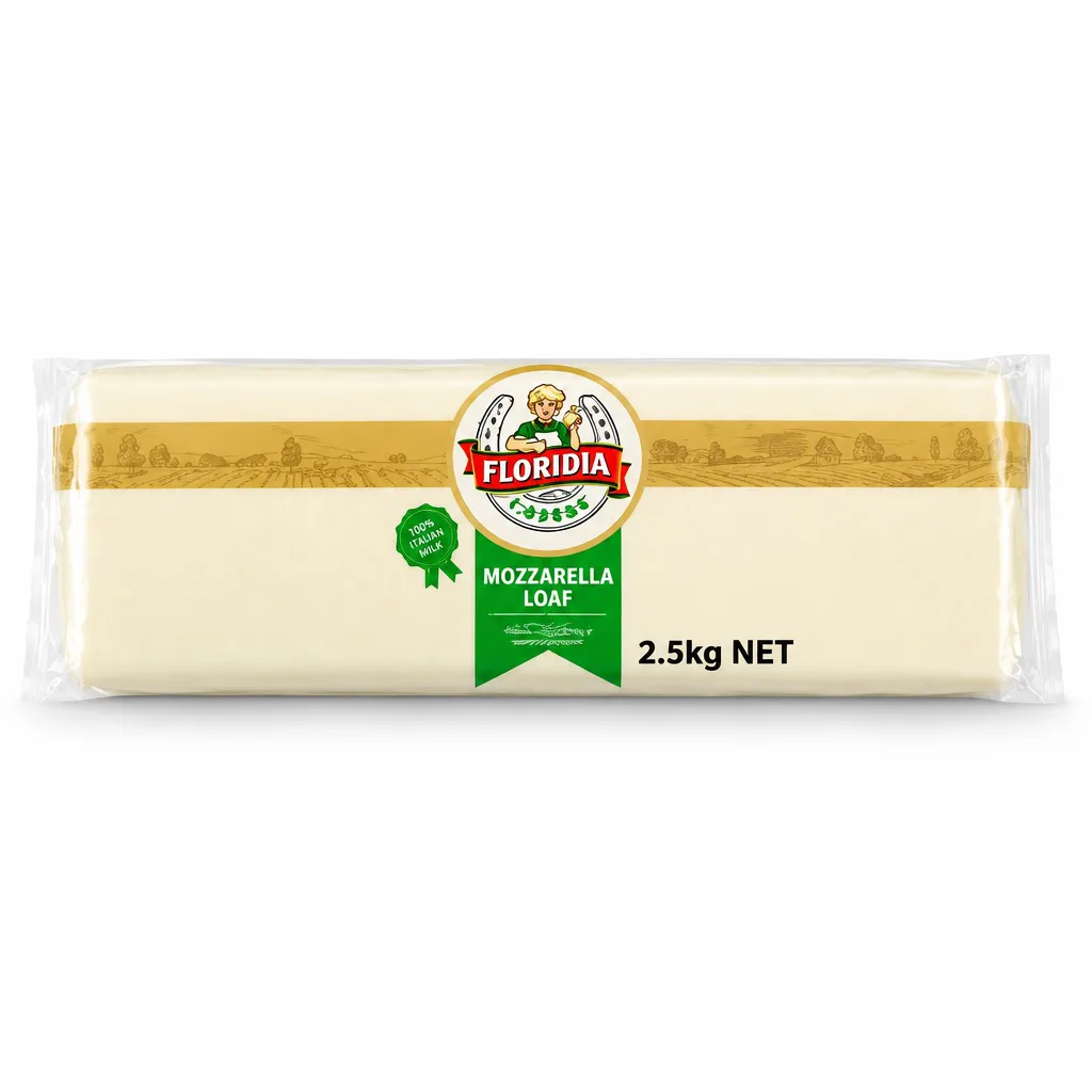 Floridia Mozzarella Cheese Block 2.5kg