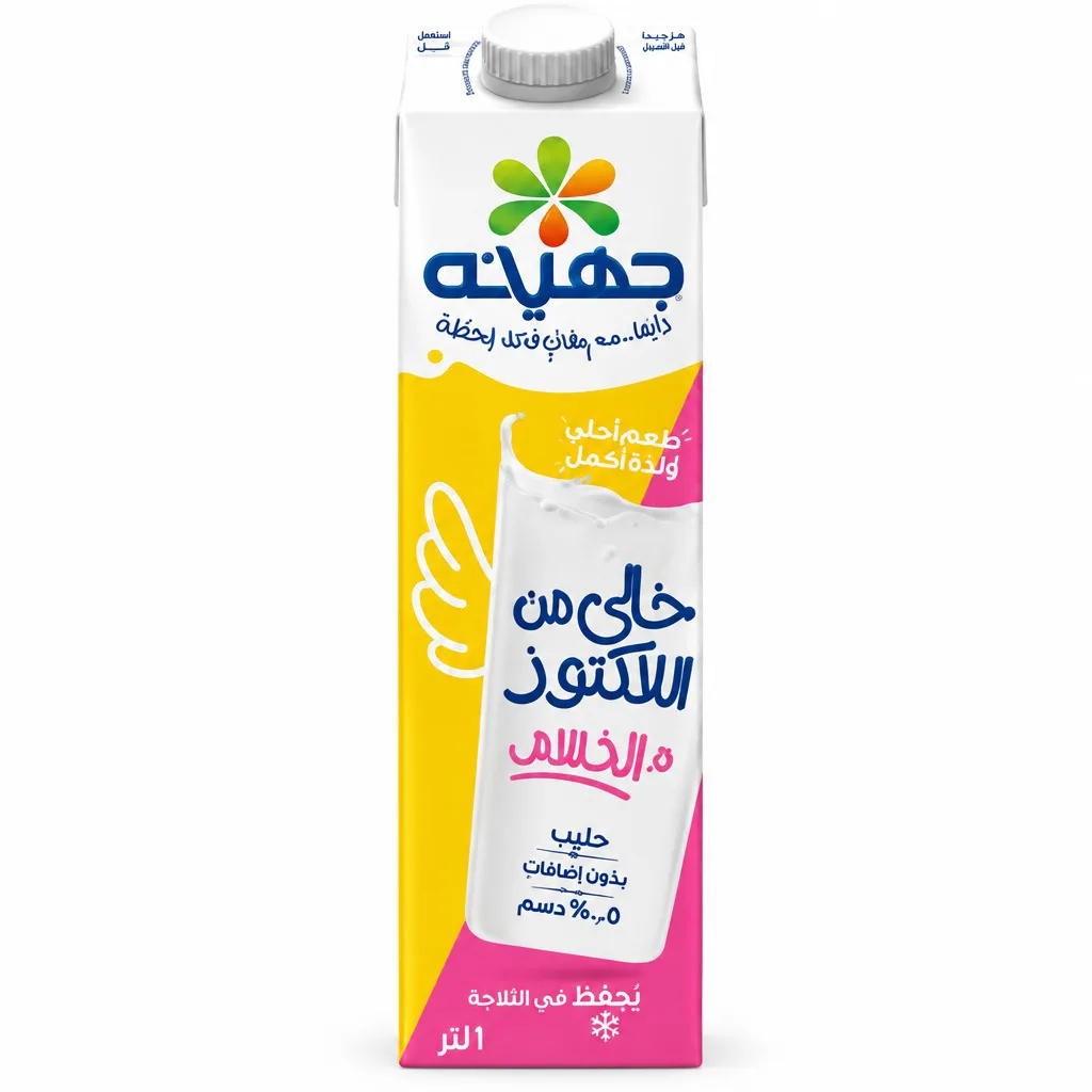 Juhayna N&G Lactose Free Skimmed Milk 1 Litre