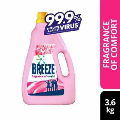 Breeze Liquid Detergent Fragrance of Comfort 3.6kg