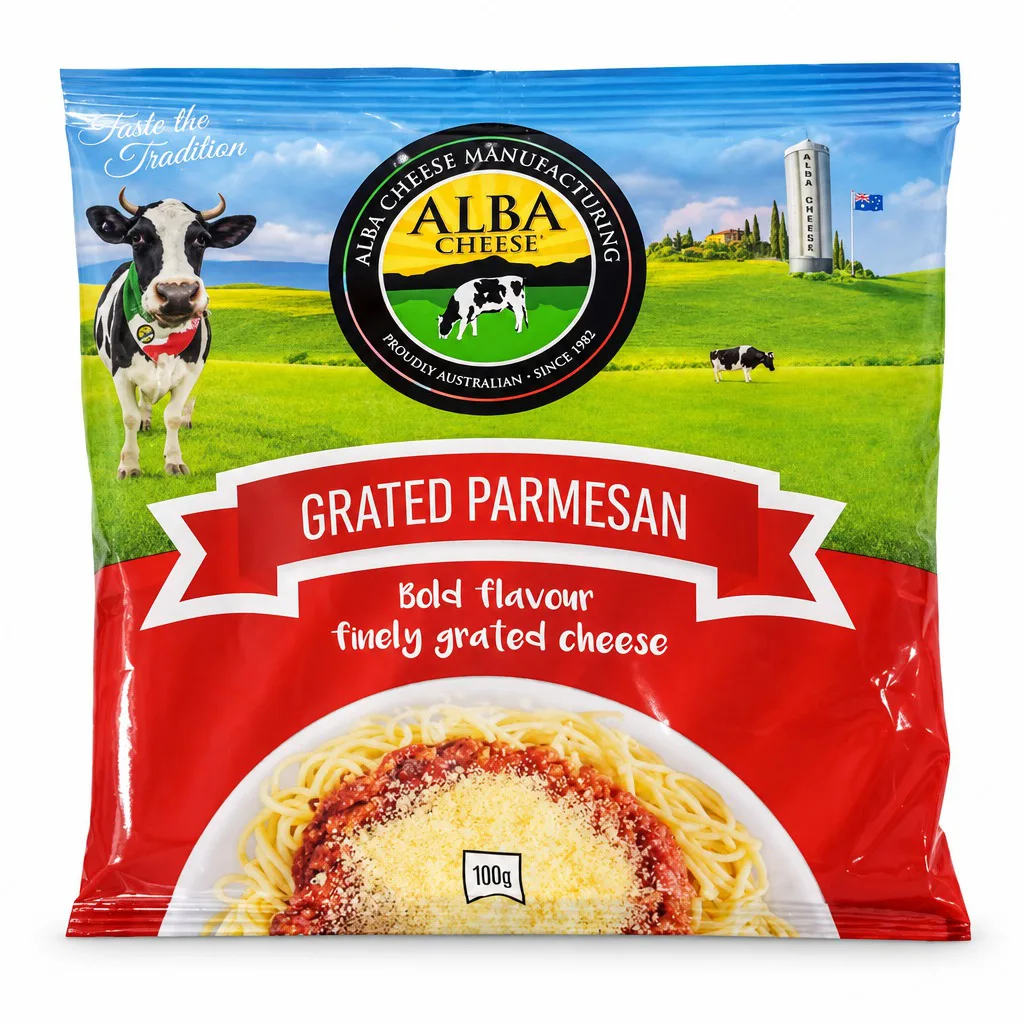 Alba Grated Parmesan Cheese 100g