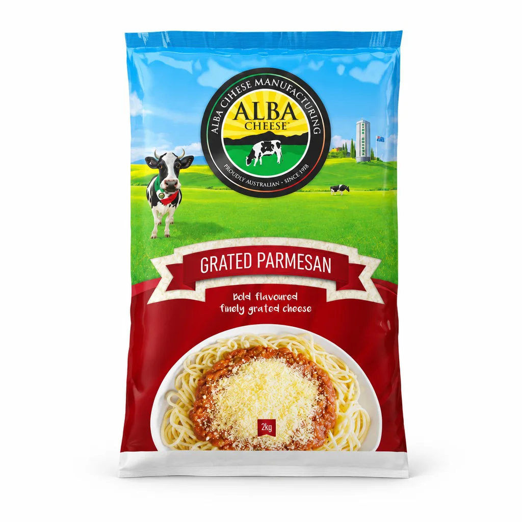 Alba Grated Parmesan Cheese 2kg
