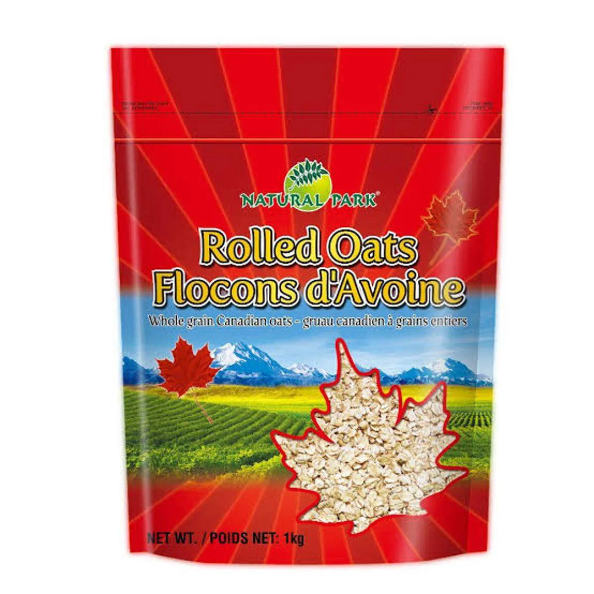 Natural Park Rolled Oats 1kg