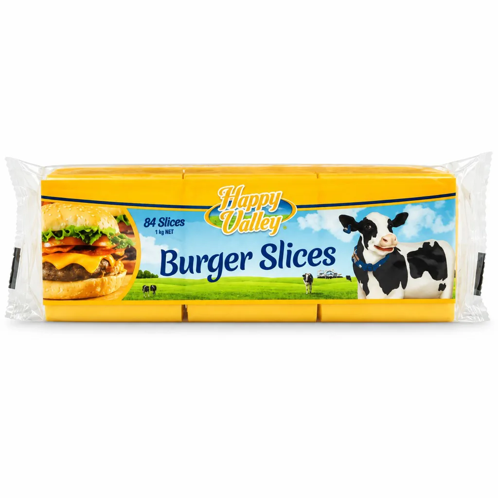 Happy Valley Burger Cheese 1kg
