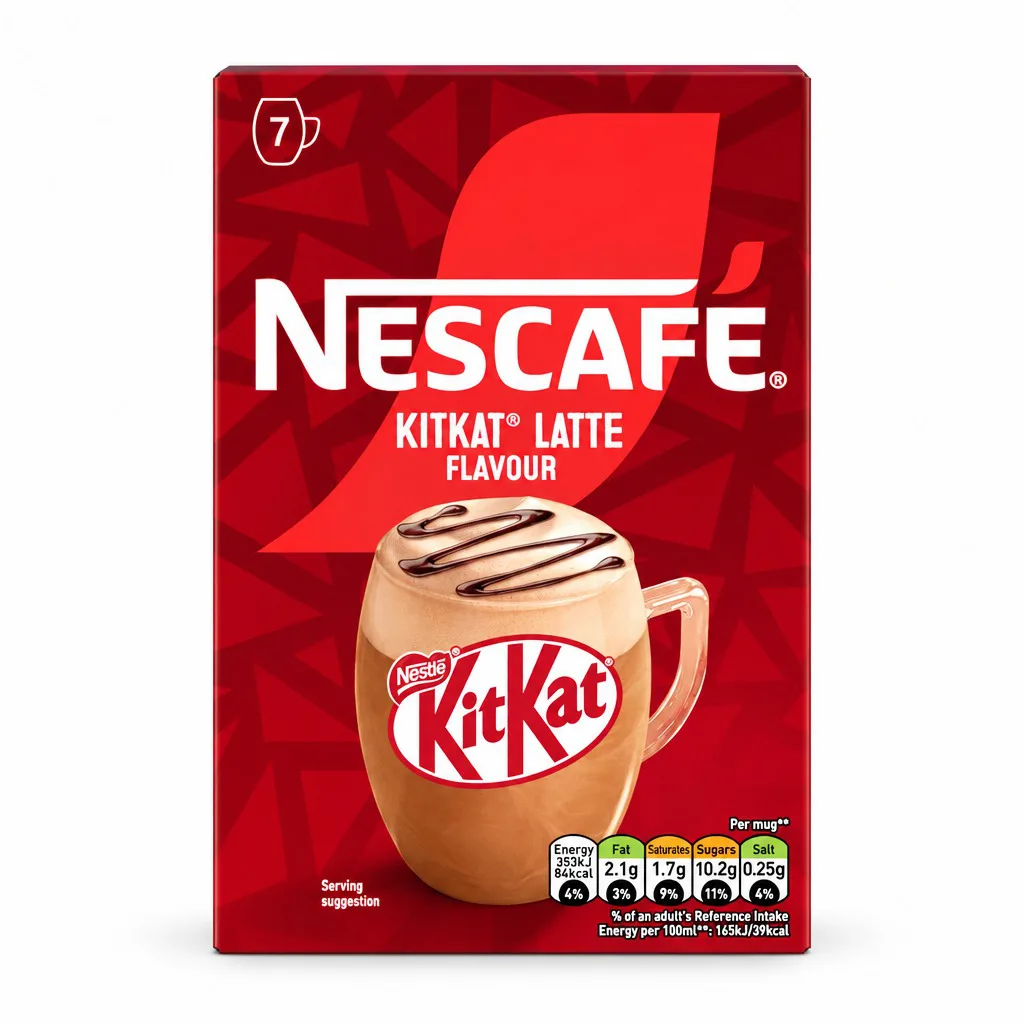 Nescafe Latte Kitkat Flavor Instant Coffee