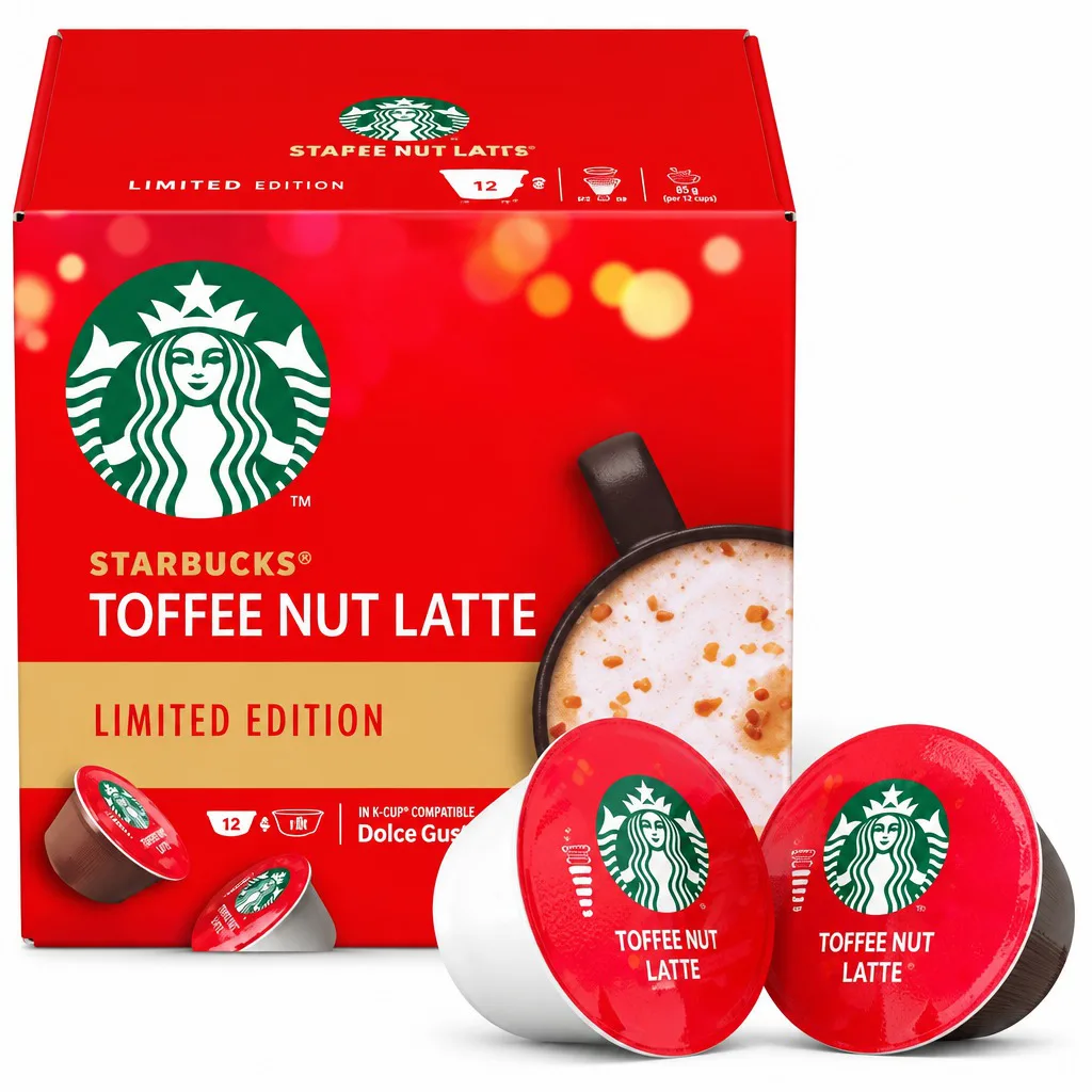 Starbucks Toffee Nut Latte By Nescafe Dolce Gusto