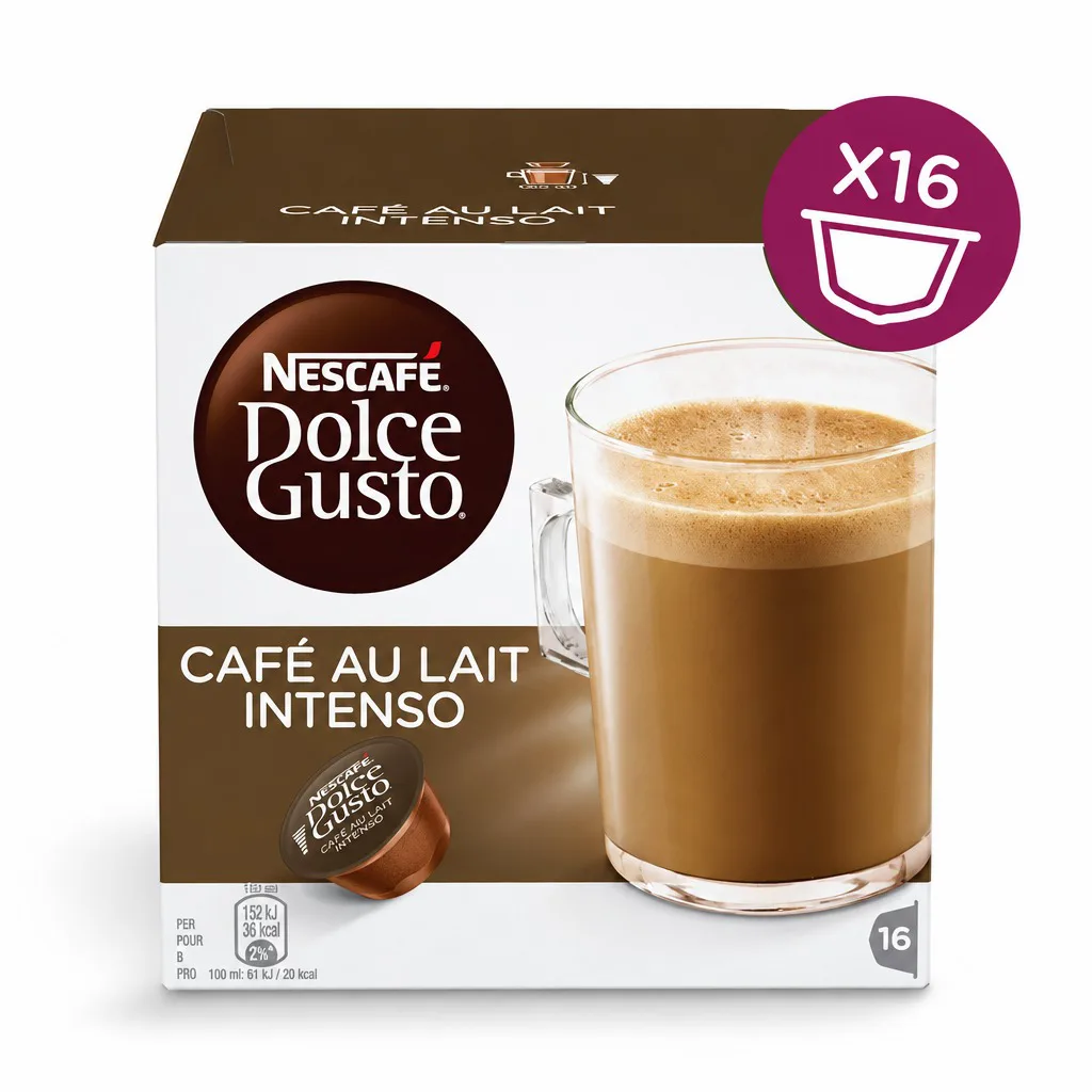 Nescafe Dolce Gusto Cafe Au Lait Intenso