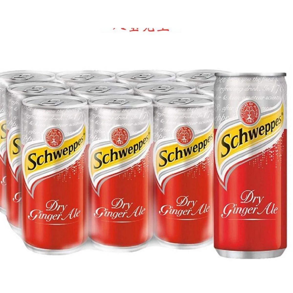 Schweppes Dry Ginger Ale 330ml