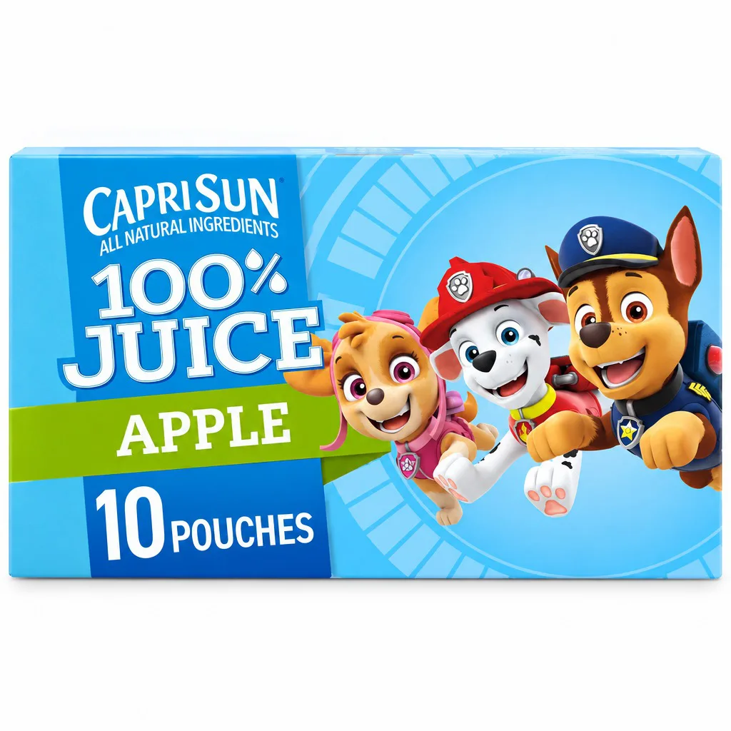 Capri Sun 100% Juice Apple Juice 10 Pouches