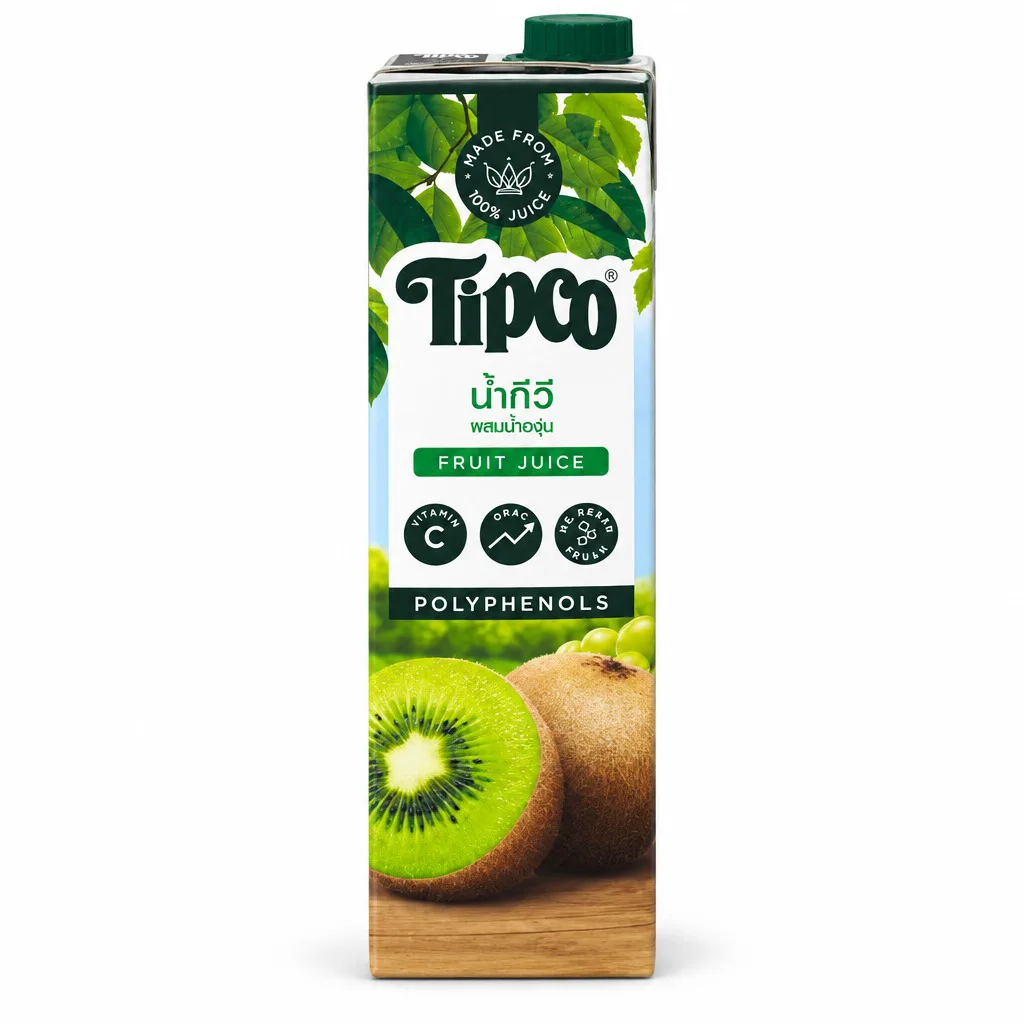 Tipco Kiwi and Grape Juice