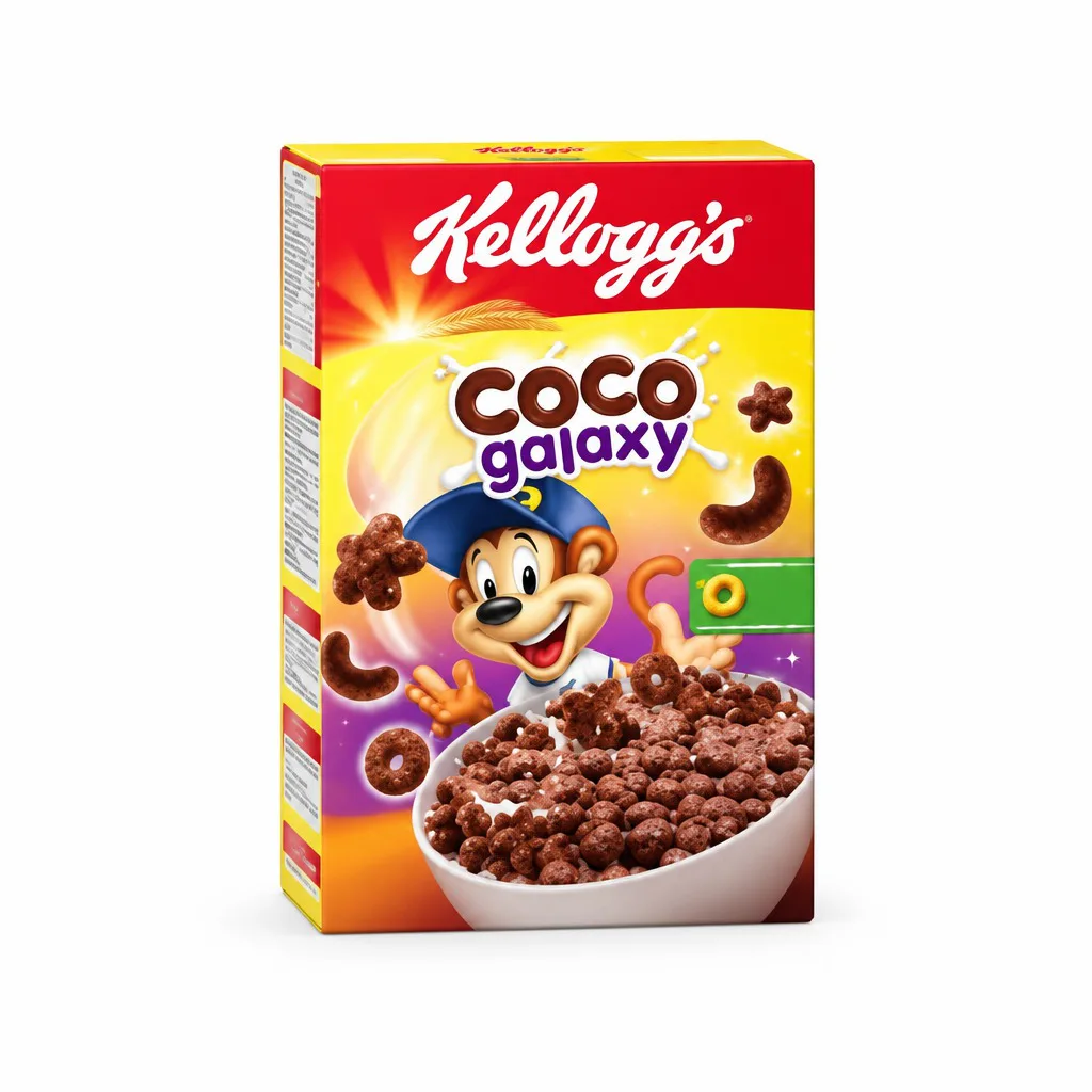Kellogg's Coco Galaxy Corn Flakes