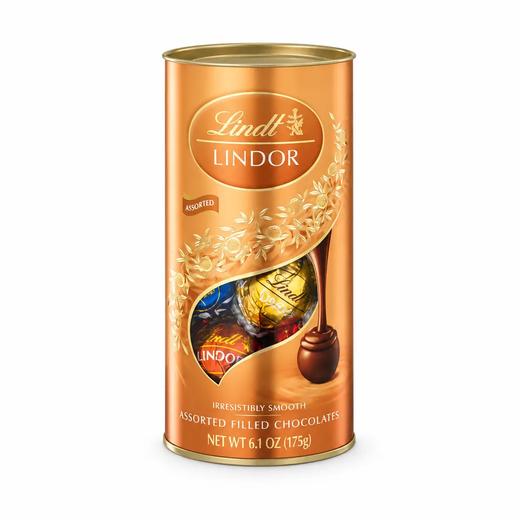 Lindt Lindor Assorted Chocolate Tube 175g