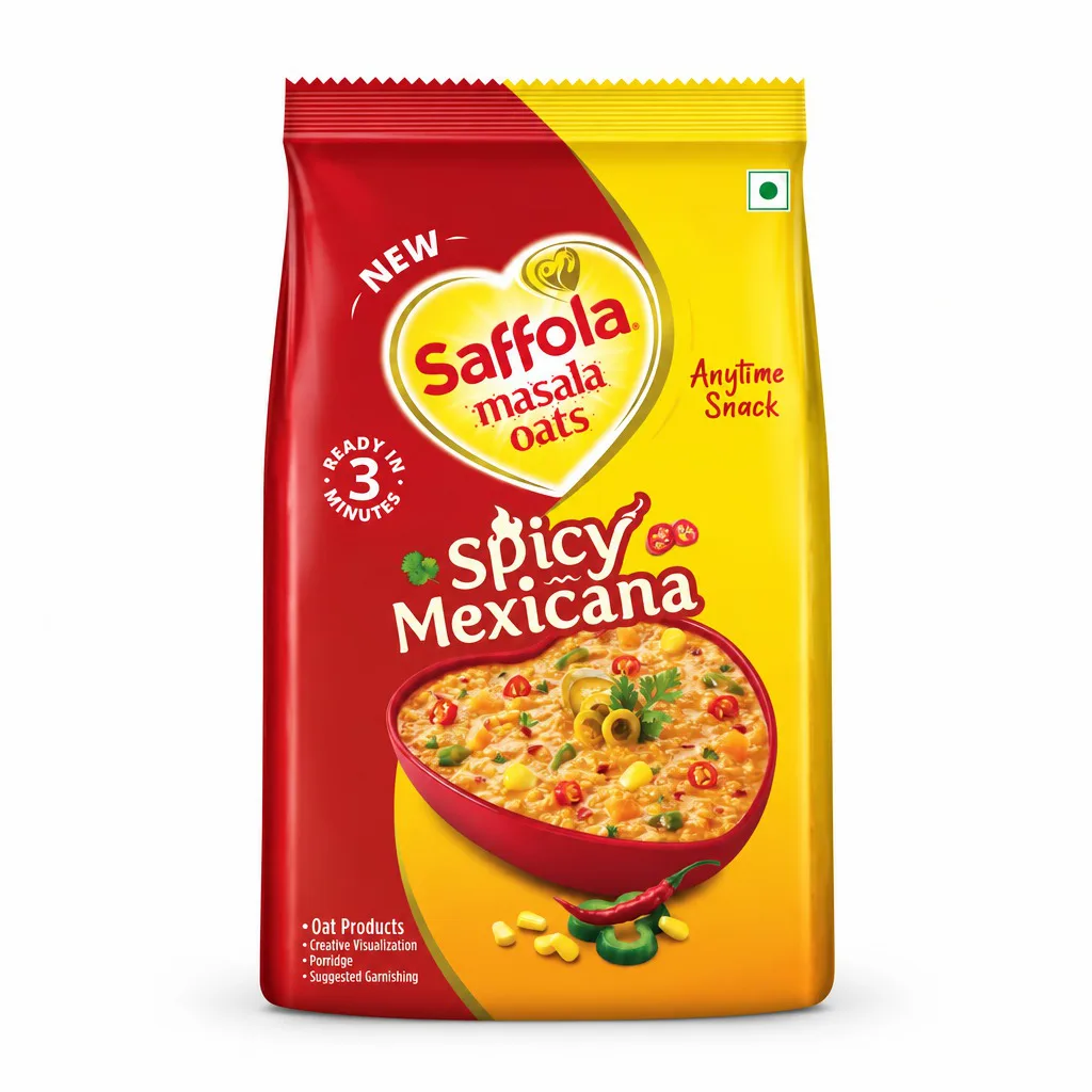 Saffola Masala Oats Spicy Mexicana