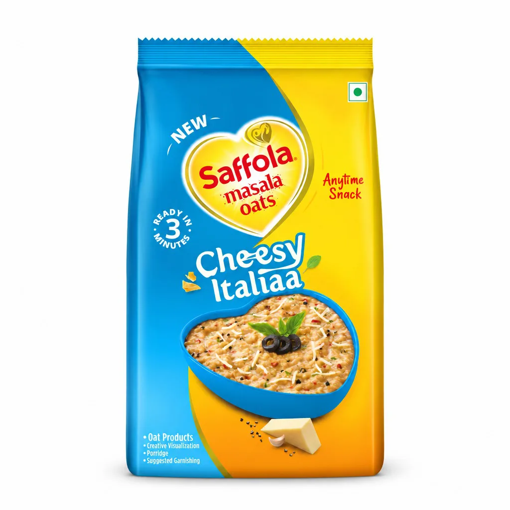 Saffola Masala Oats Cheesy Italiaa