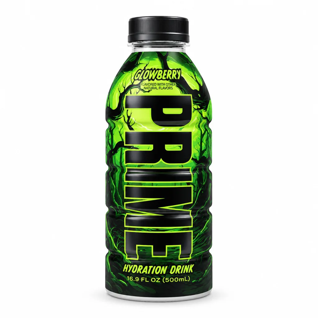 Prime Glowberry Flavor Hydration Drink