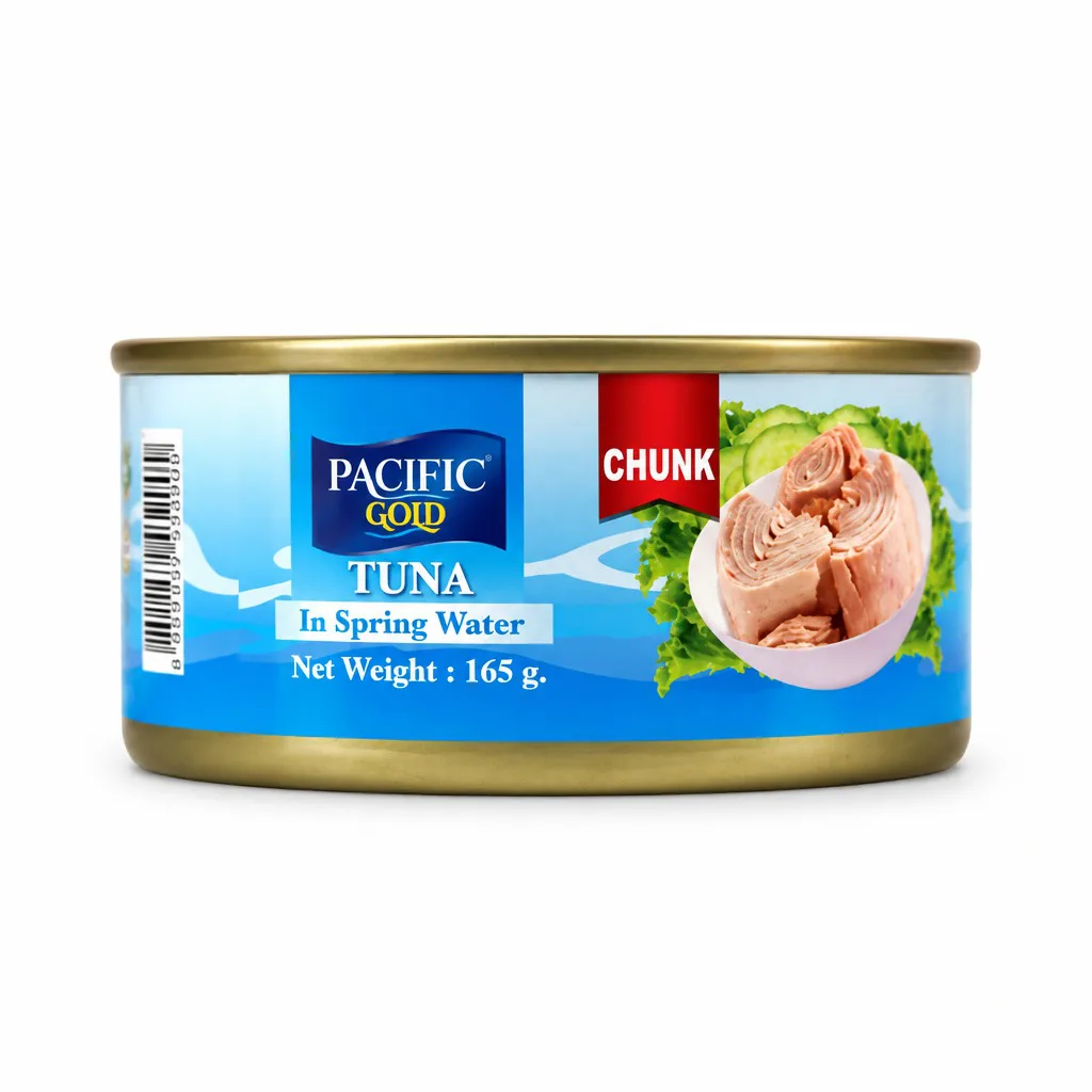 Pacific Gold Tuna Chunk In Spring Water