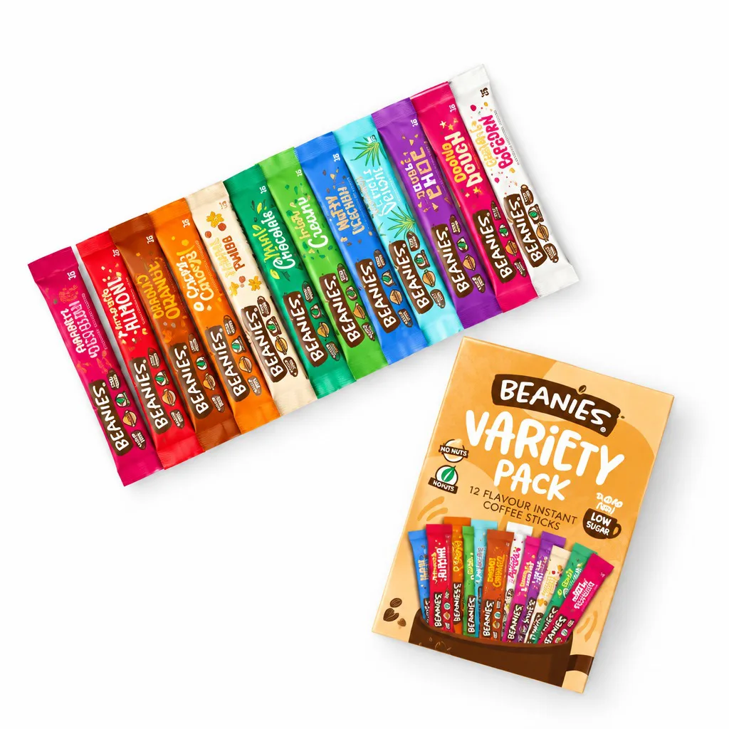 Beanies Variety Pack 12 Coffee Sticks