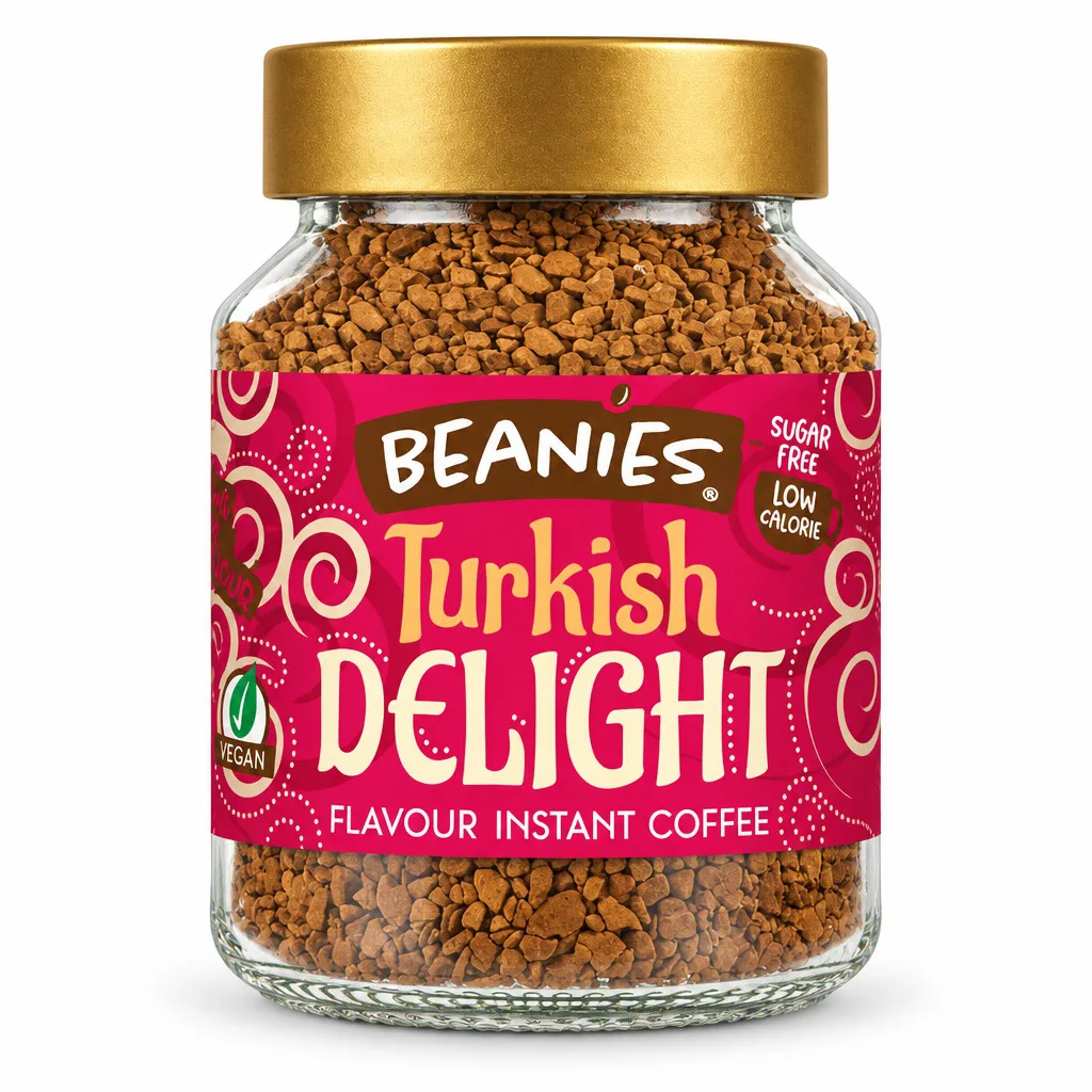 Beanies Turkish Delight Flavour Instant Coffee