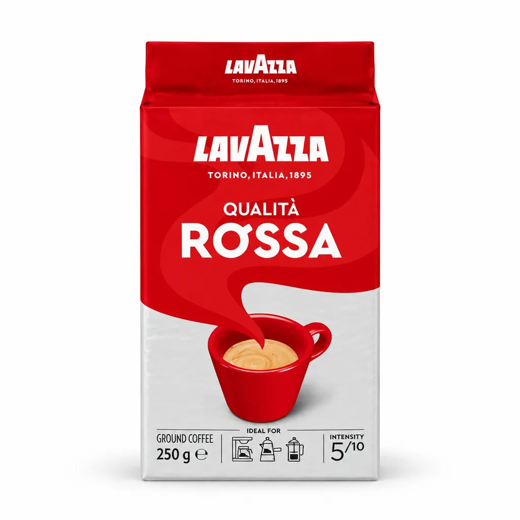 Lavazza Qualita Rossa Ground Coffee Powder 250g