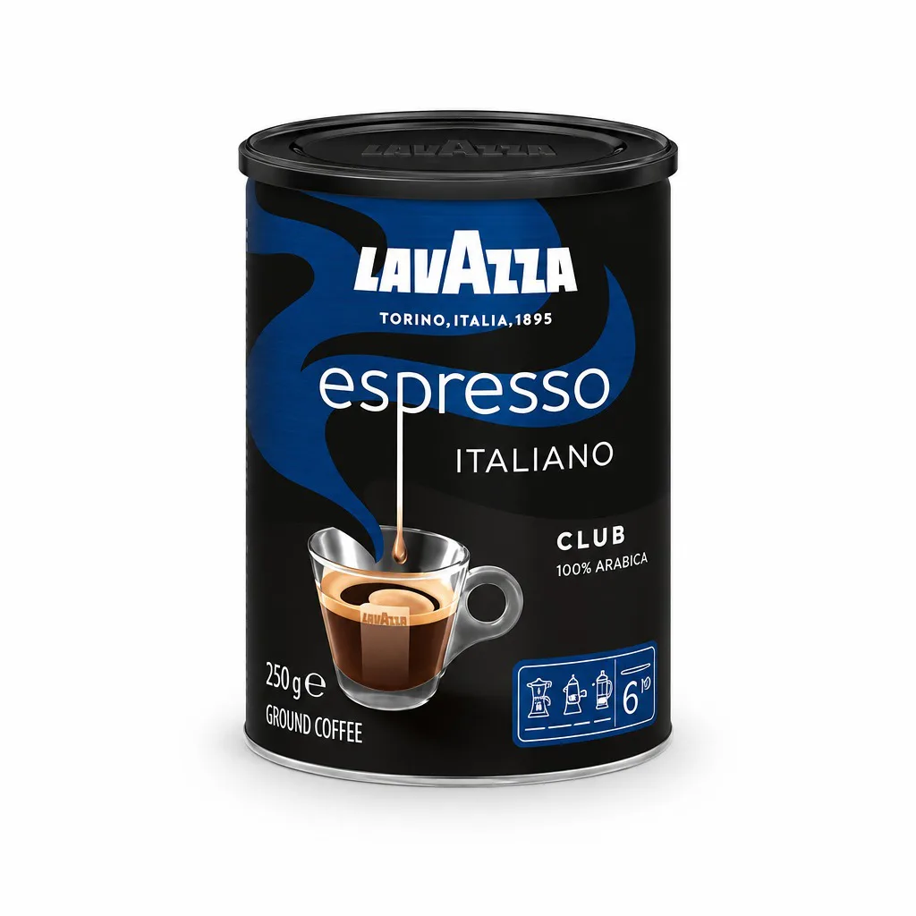 Lavazza Espresso Italiano Club Ground Coffee 250g