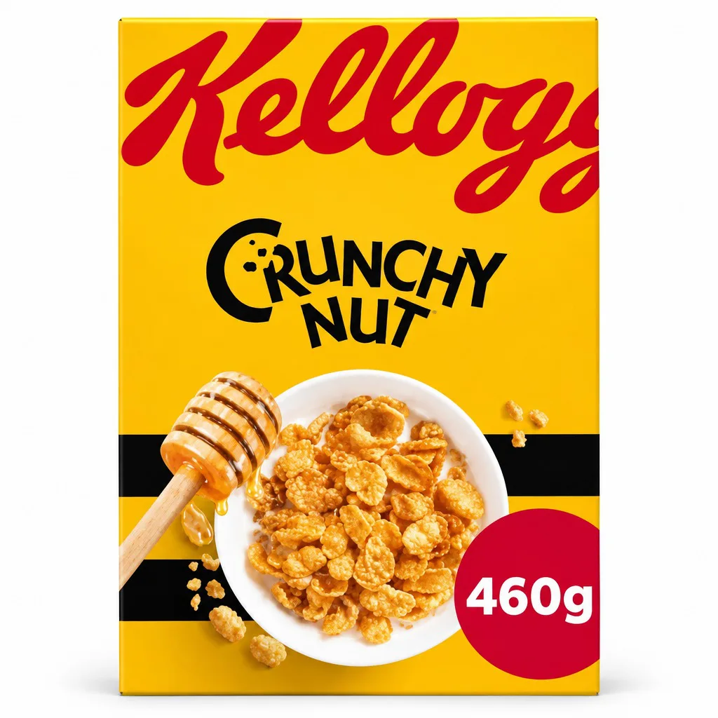 Kellogg's Crunchy Nut Breakfast Cereal 460g