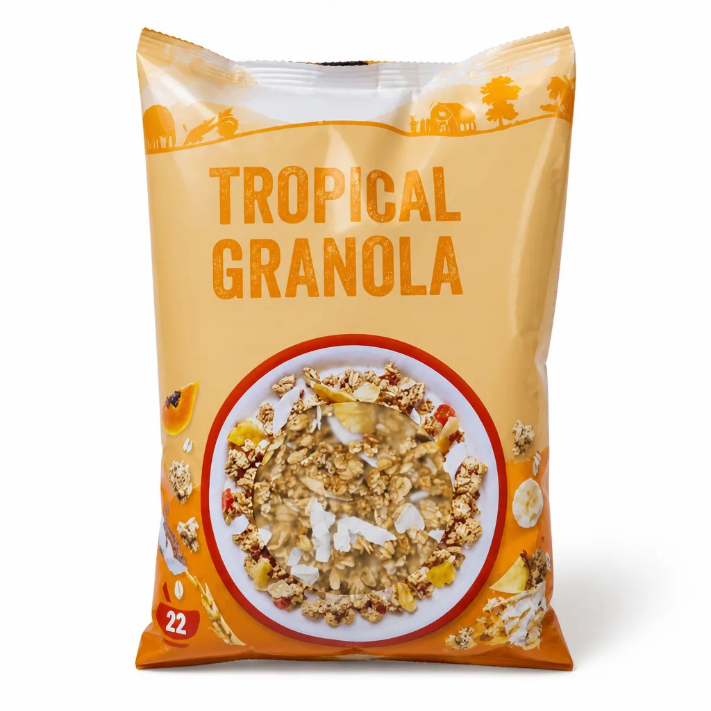Crownfield Tropical Granola 1kg